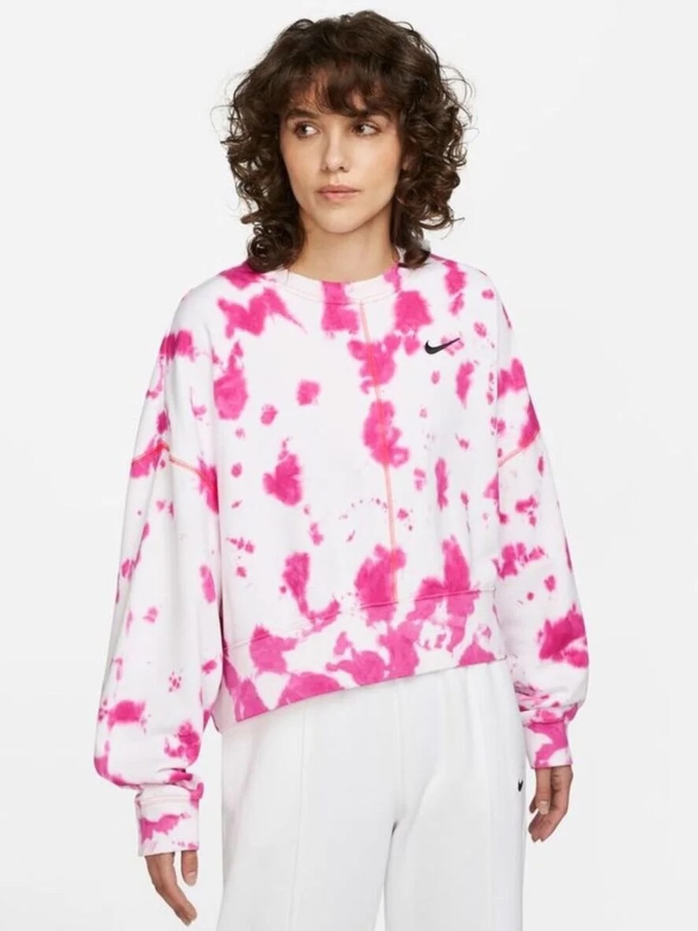 NIKE tie dye crew sweatshirt